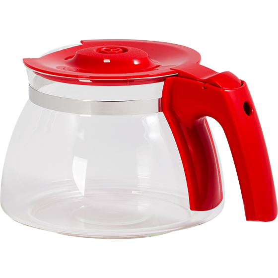 Verseuse Universelle En Verre Pour Cafetière Filtre – Capacité 10 à 15 Tasses – Sans Couvercle – Blanc - 6
