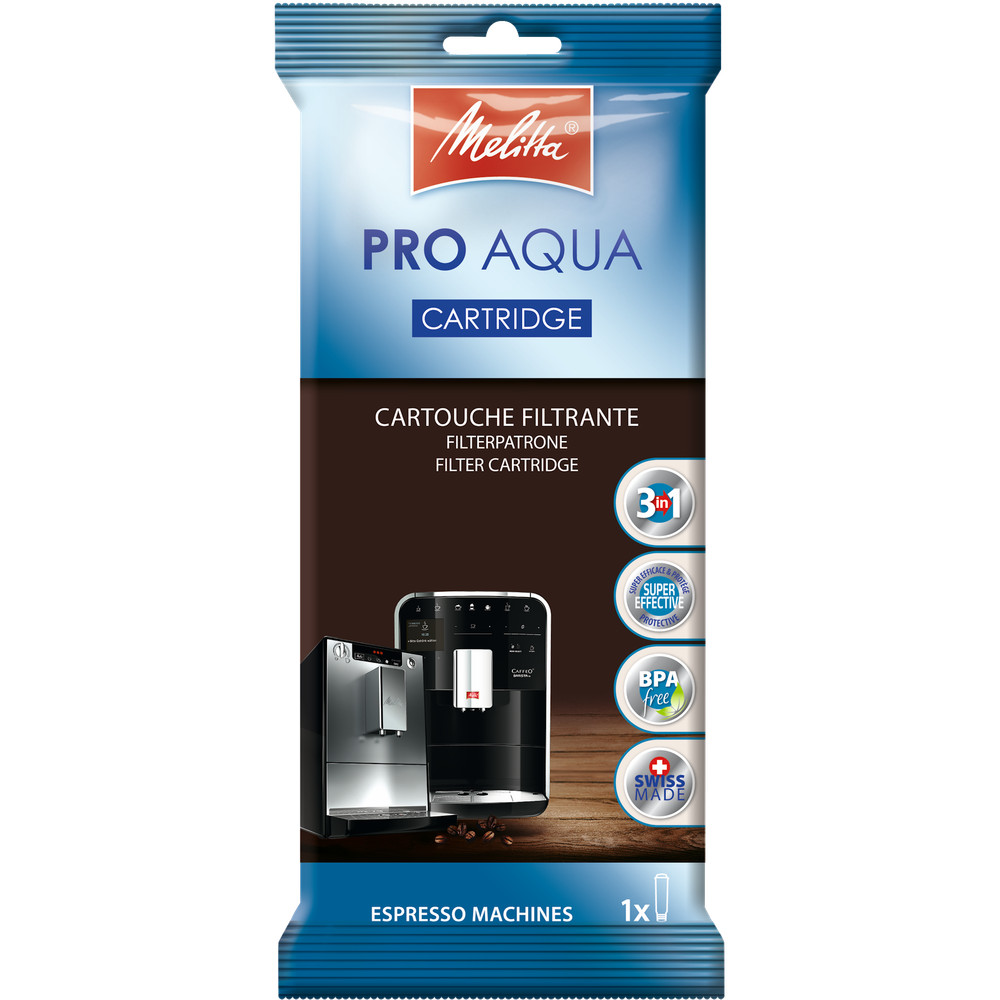 Melitta Filterpatrone Pro Aqua (1 Patrone) - Kalkfilter für Melitta Filterpatrone Pro Aqua (1 Patrone) - Kalkfilter für