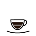 Icon of a cup of Ristretto doppio