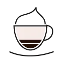 Icon of a cup of Caffe Latte