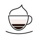 Icon of a cup of Flat White