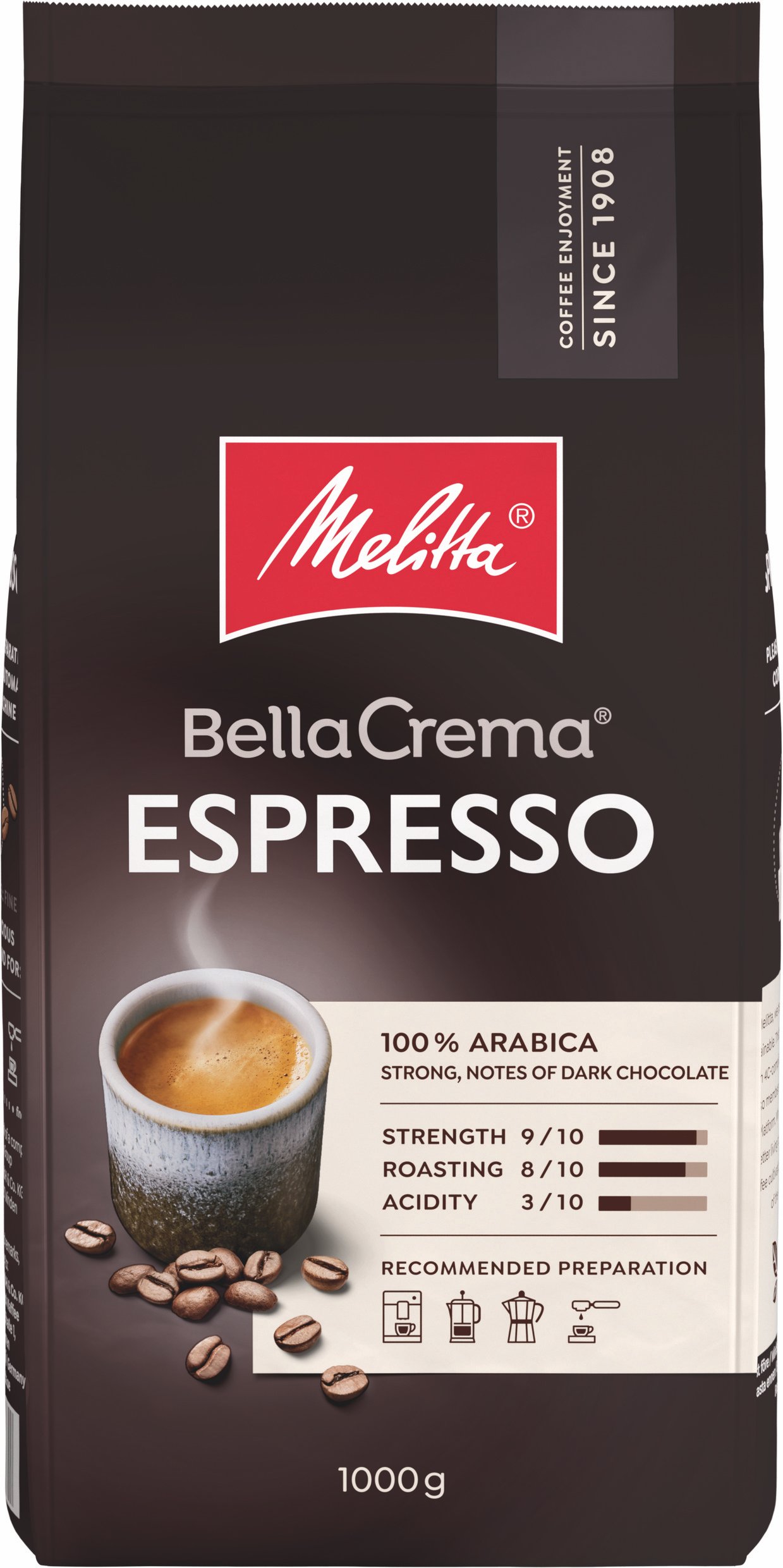Melitta® BellaCrema® Espresso, 1000g