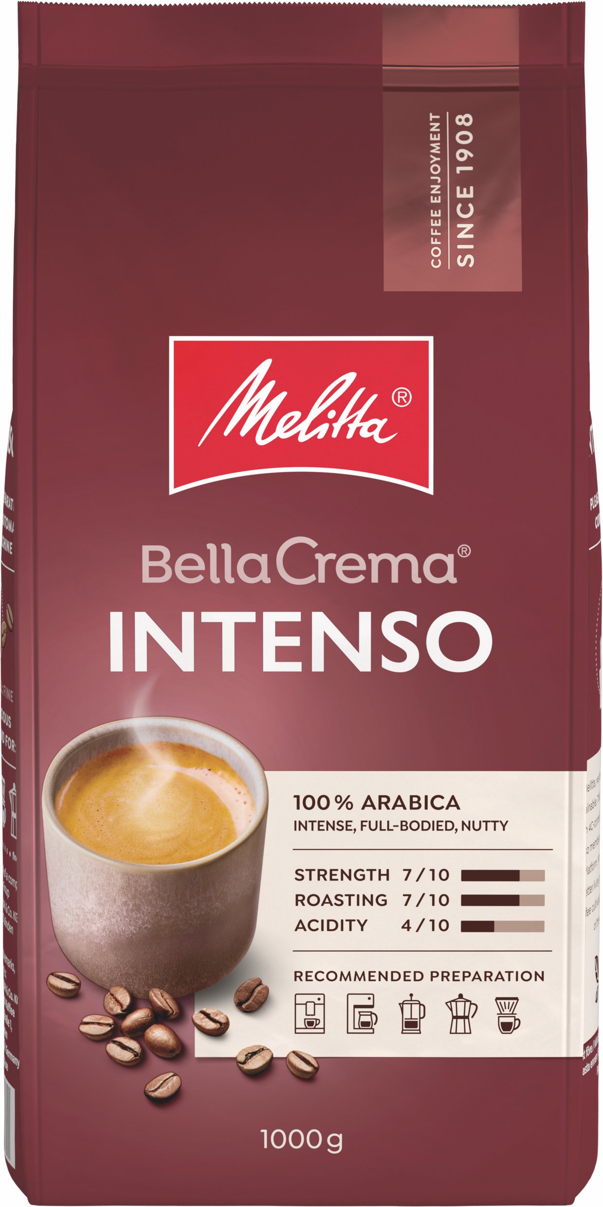 Melitta® BellaCrema® Intenso, 1000g