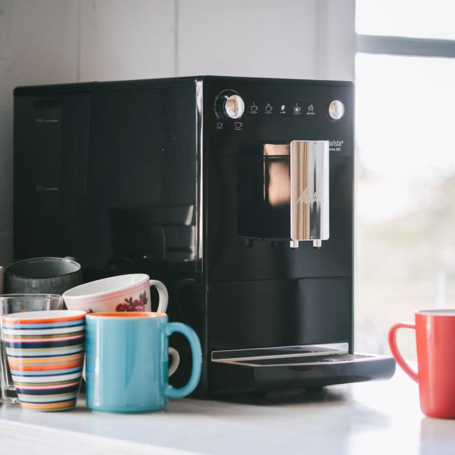 Produktbillede af Purista® Espressomaskiner, sort - 28