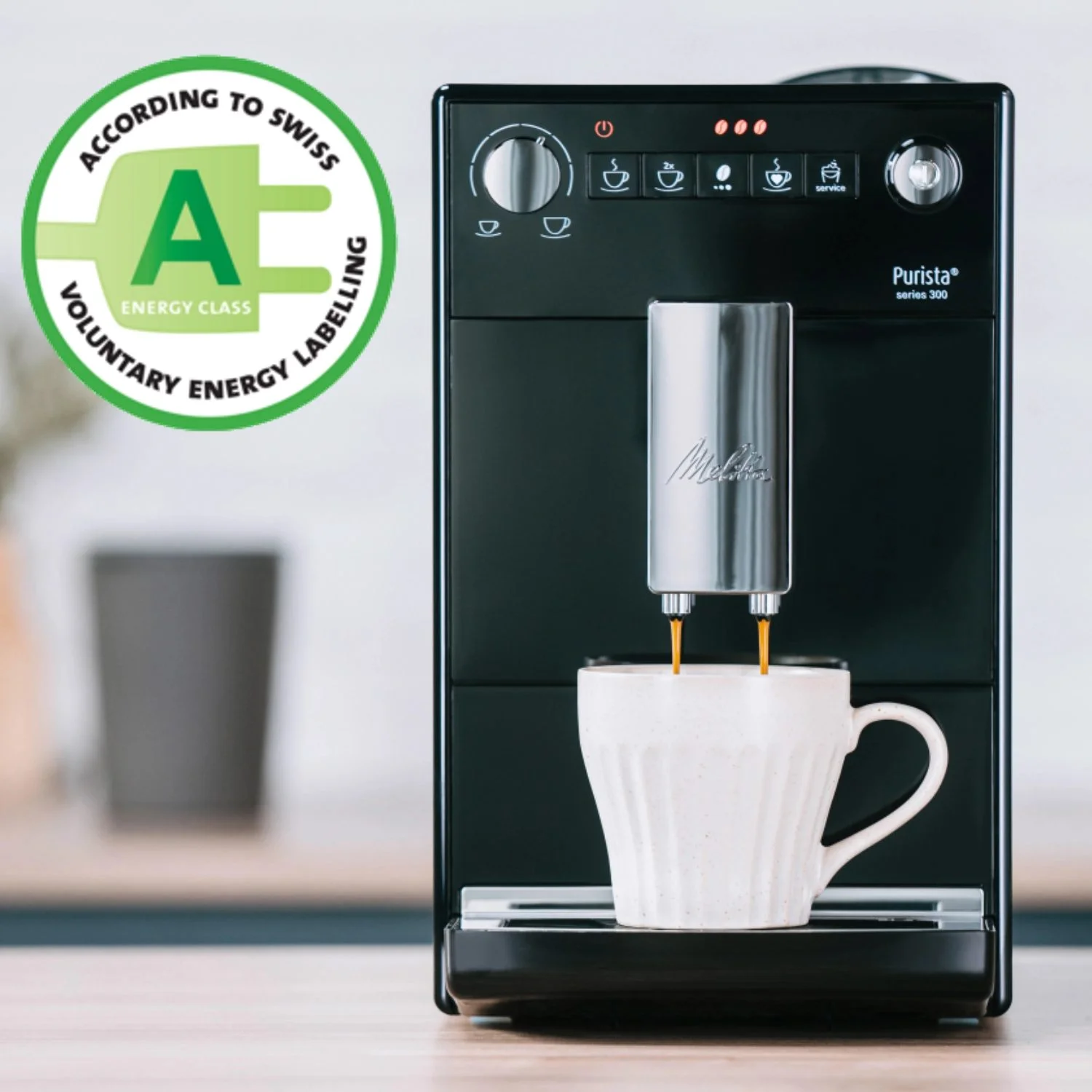 Produktbild von Purista® Kaffeevollautomat, Schwarz - 20