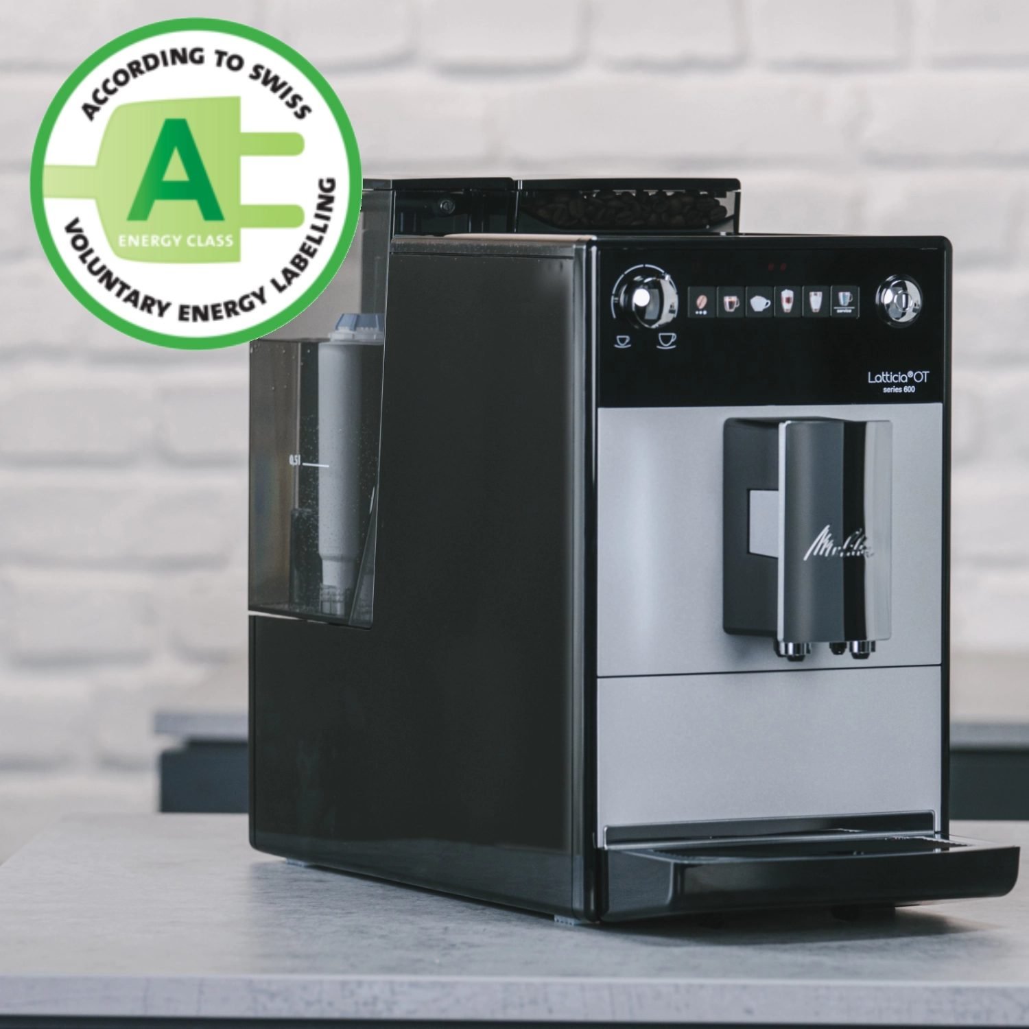 מכונת קפה אוטומטית Melitta Latticia OT F300-101 כסף - LATTEperfection