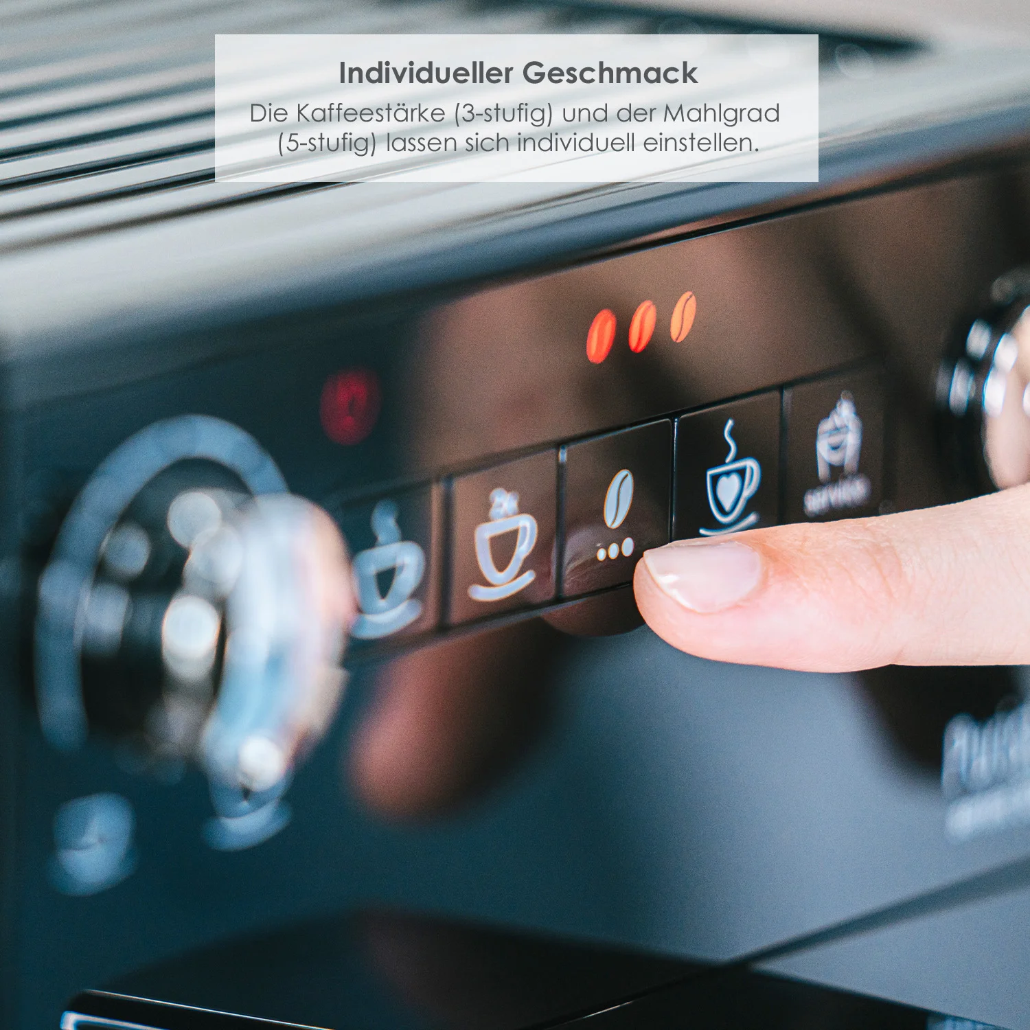 Produktbild von Purista® Kaffeevollautomat, Schwarz - 15