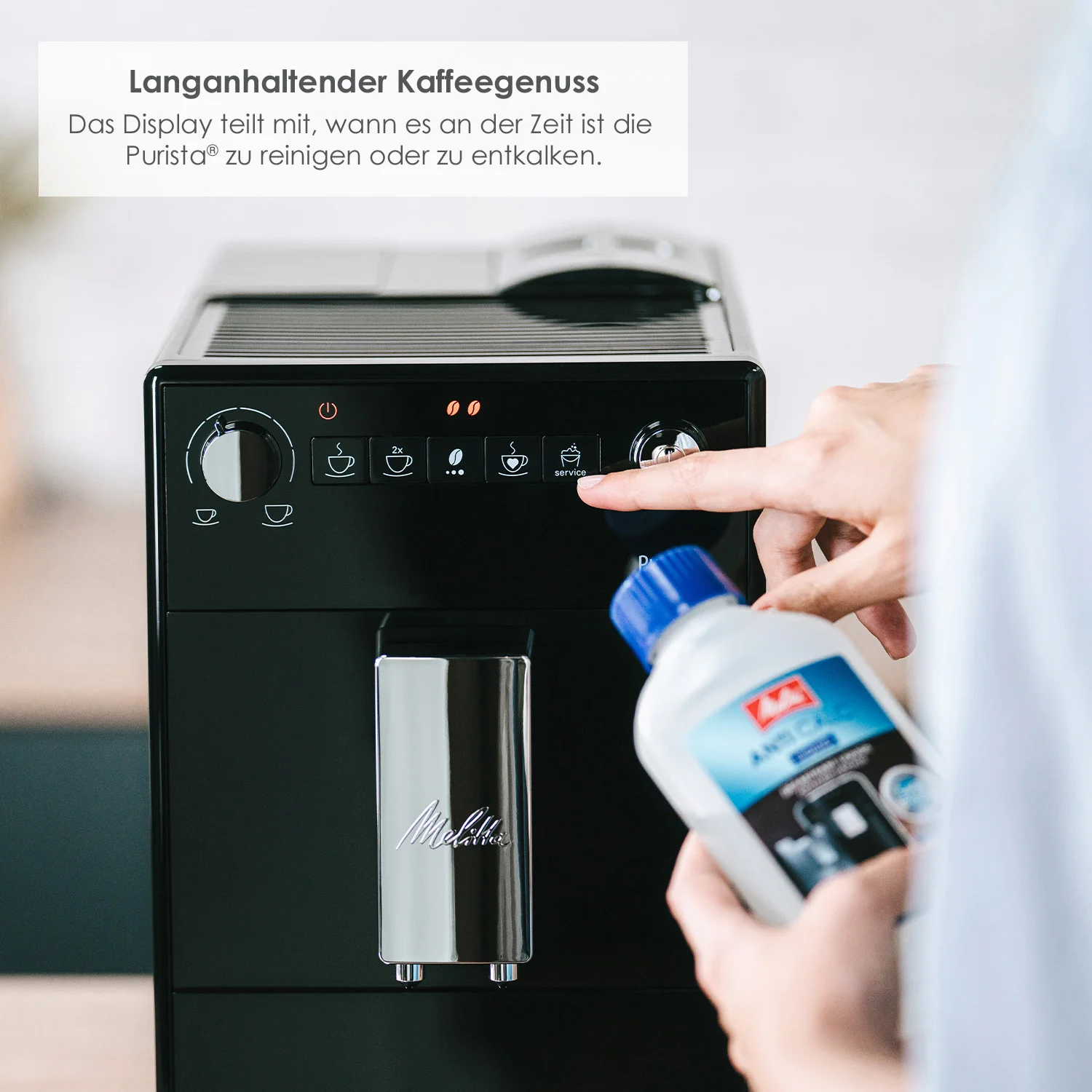 Produktbild von Purista® Kaffeevollautomat, Schwarz - 16