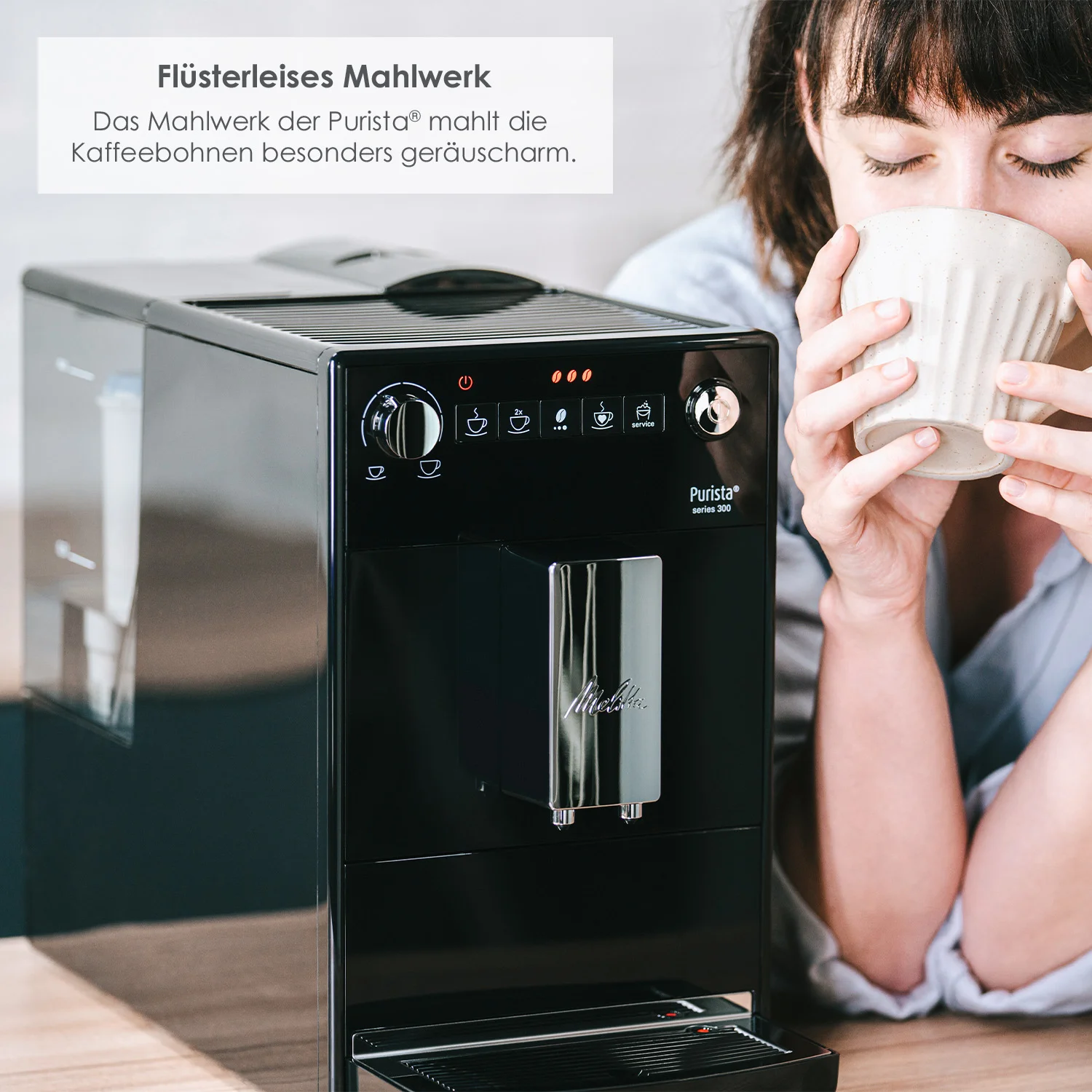 Produktbild von Purista® Kaffeevollautomat, Schwarz - 12