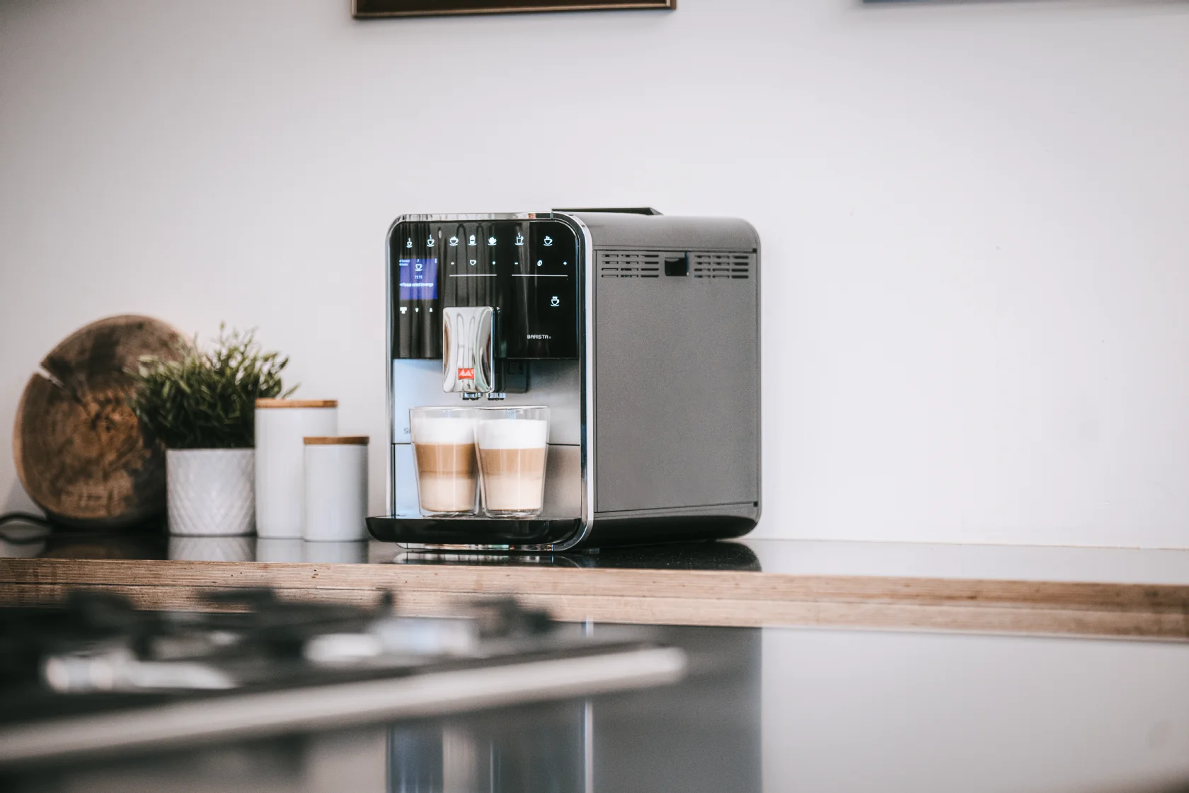 Barista T laver kaffe