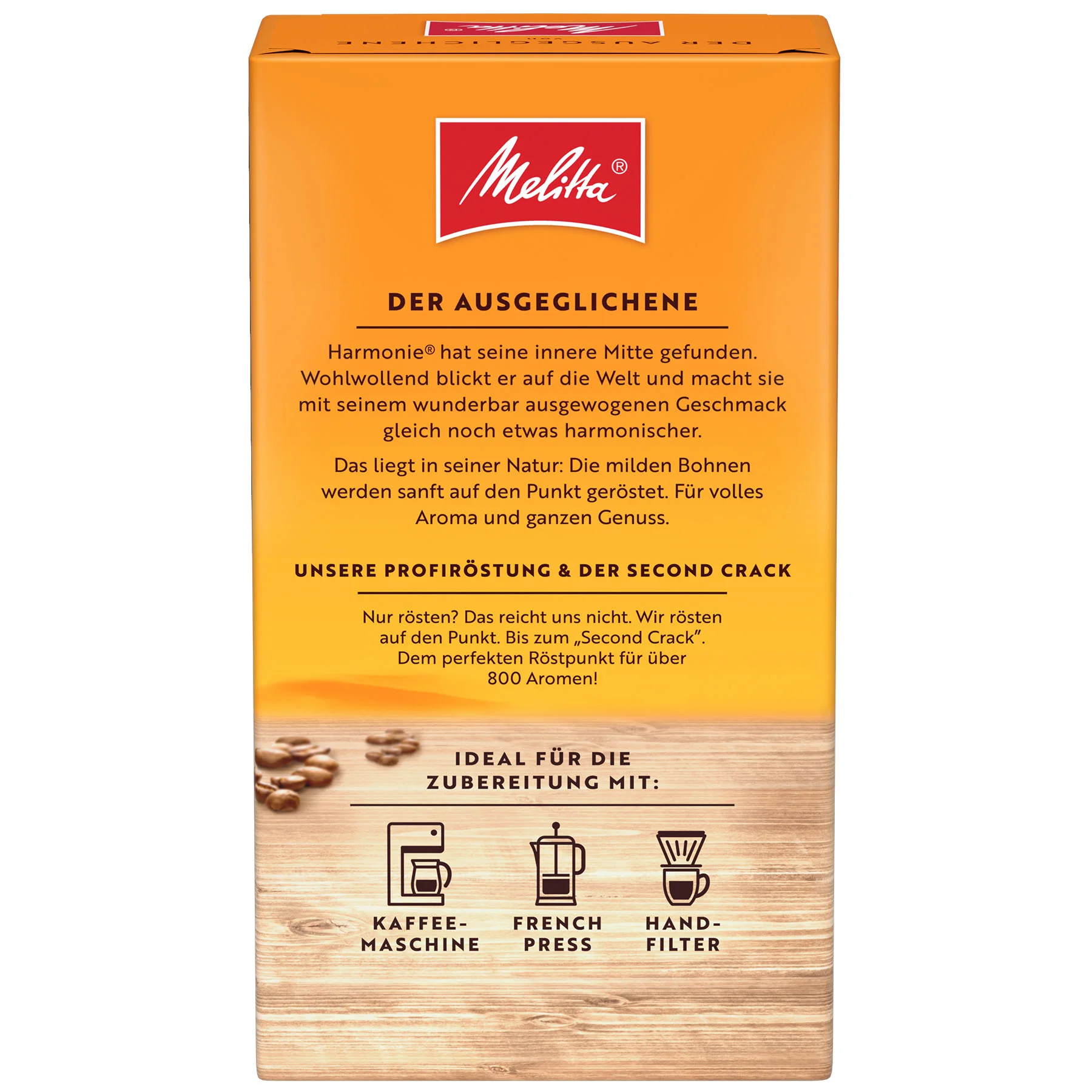 Image du produit Melitta® Harmonie® café filtre doux 500 g - 1