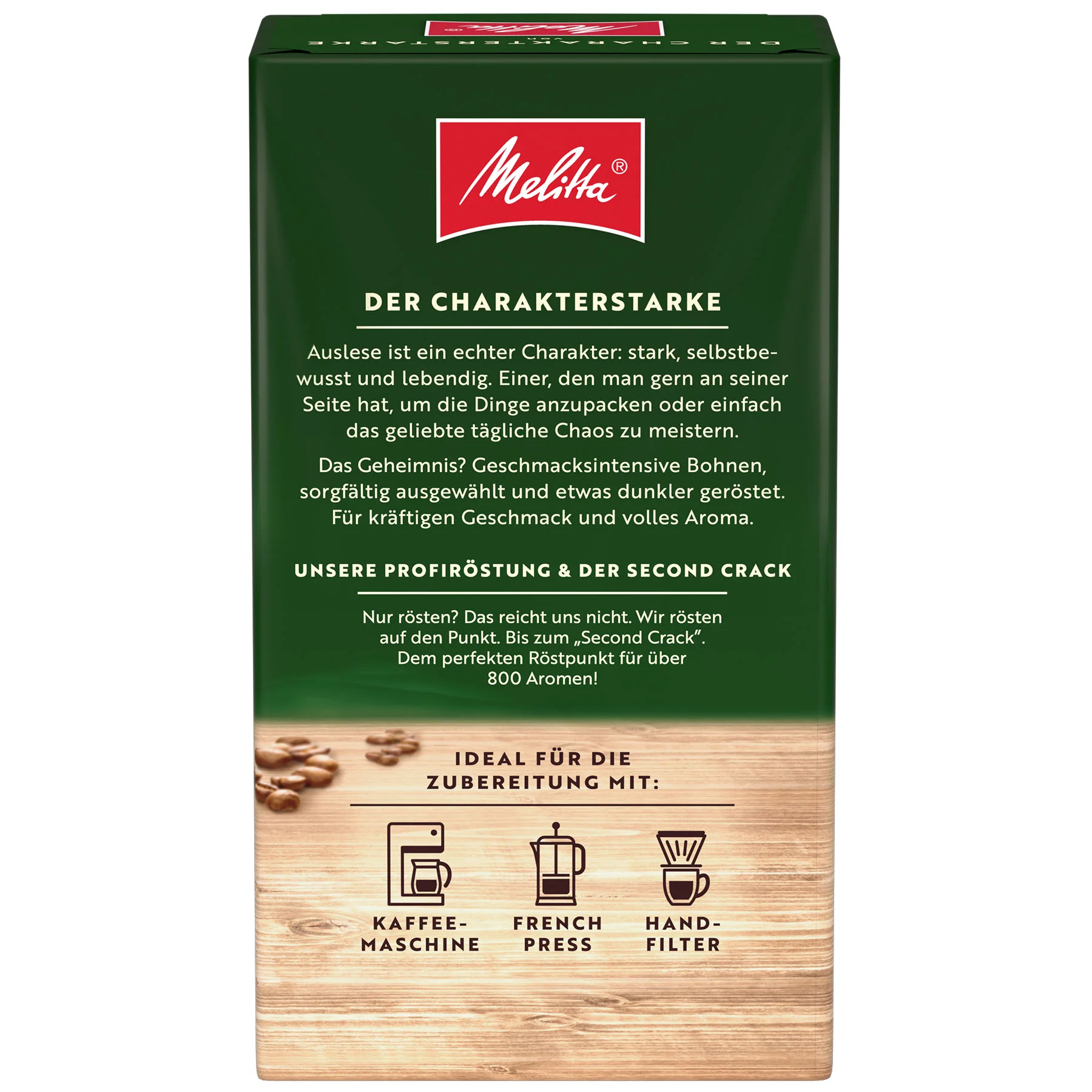 Produktbild von Melitta® Auslese klassisch Filterkaffee 500g - 1