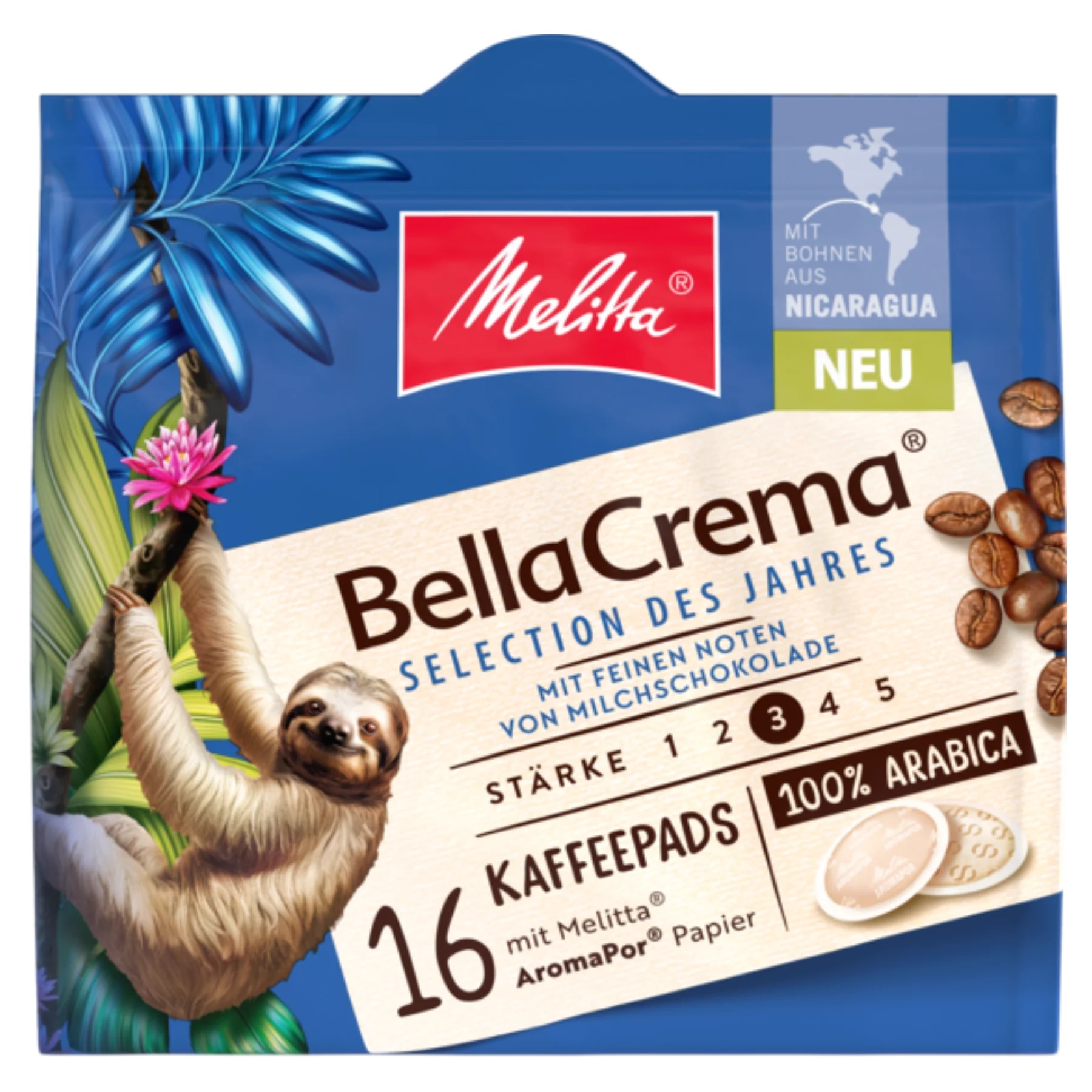 Melitta® BellaCrema® Selection des Jahres 2025 Produktbild von Melitta® BellaCrema® Selection des Jahres 2025 Kaffeepads - 1