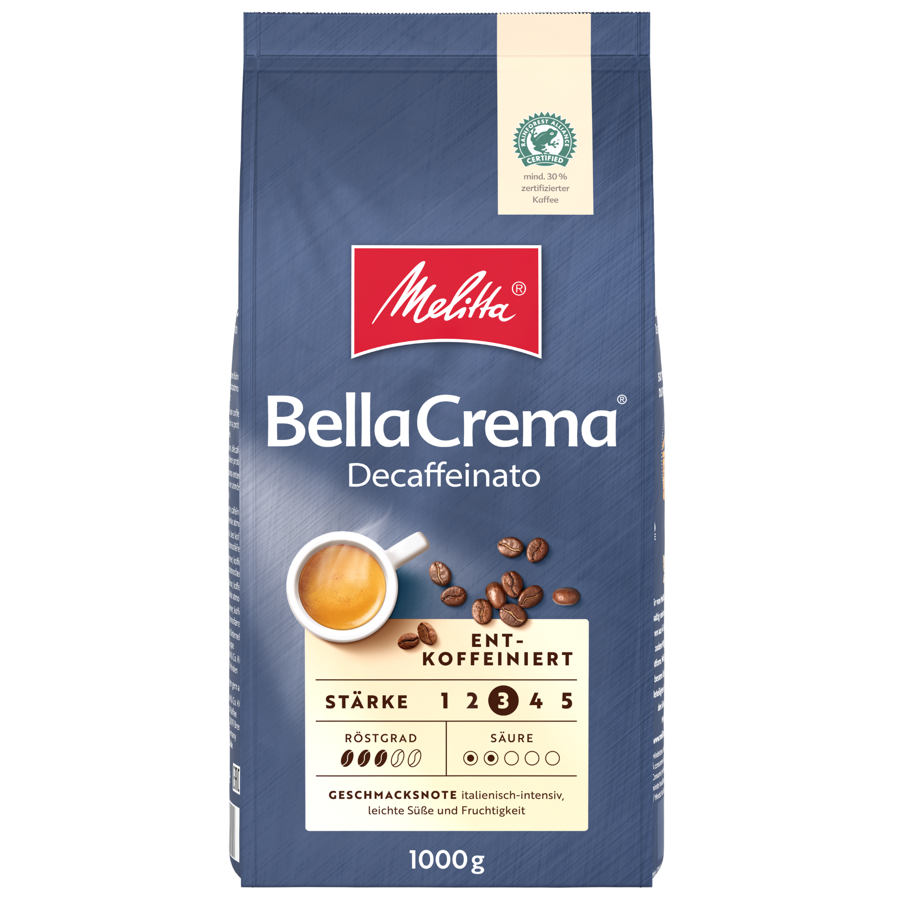 Melitta® BellaCrema® Decaffeinato