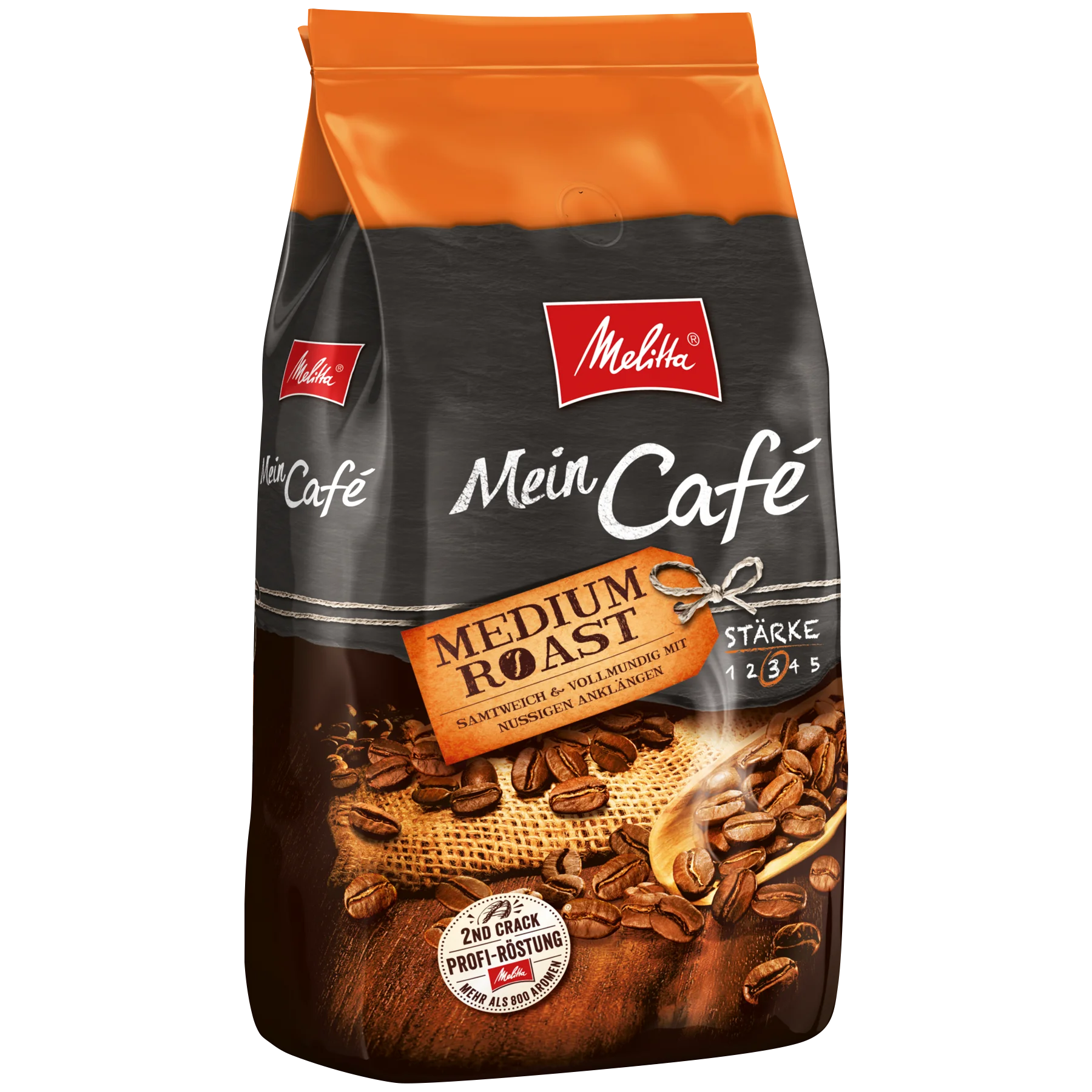 Produktbild von Melitta® Mein Café Medium Roast Kaffeebohnen 1000g - 1