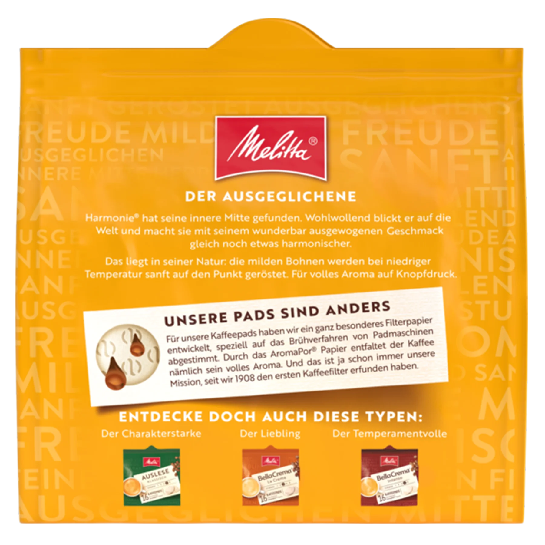 Produktbild von Melitta® Harmonie® mild Kaffeepads - 2