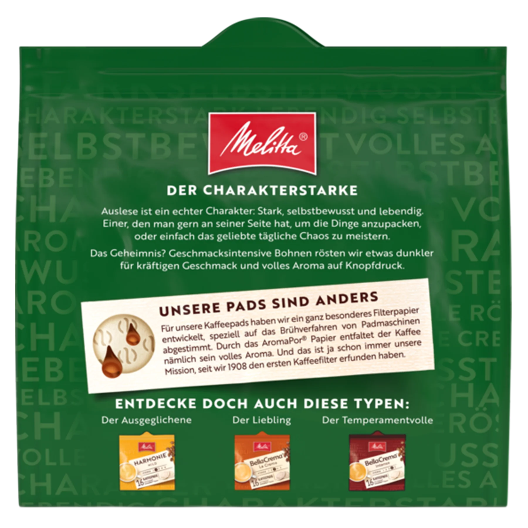 Produktbild von Melitta® Auslese Klassisch Kaffeepads - 1
