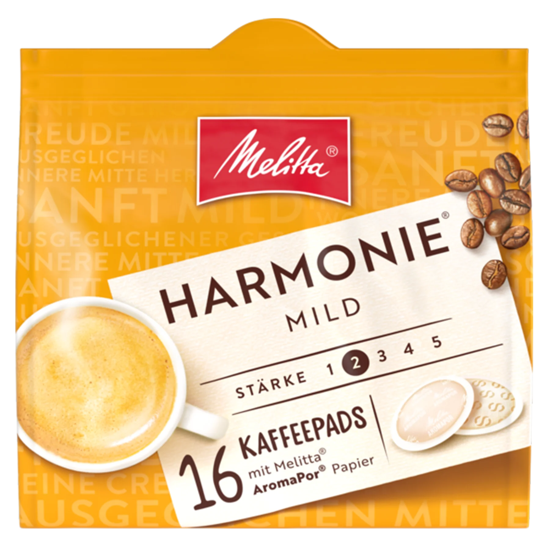 Melitta® Harmonie® mild Produktbild von Melitta® Harmonie® mild Kaffeepads - 3