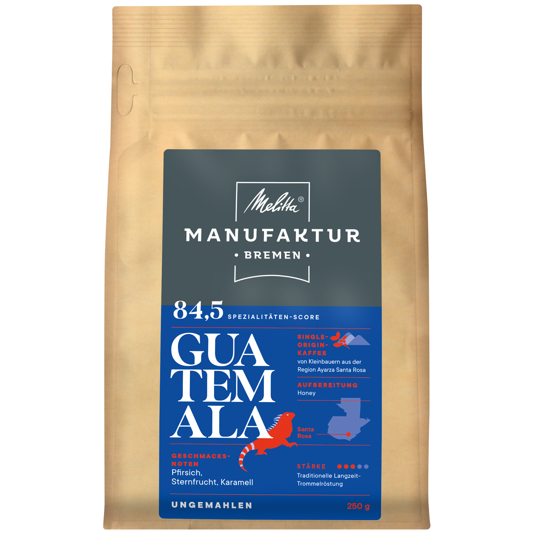 Produktbild von Melitta® Manufaktur-Kaffee Guatemala Honey Kaffeebohnen 250g - 2