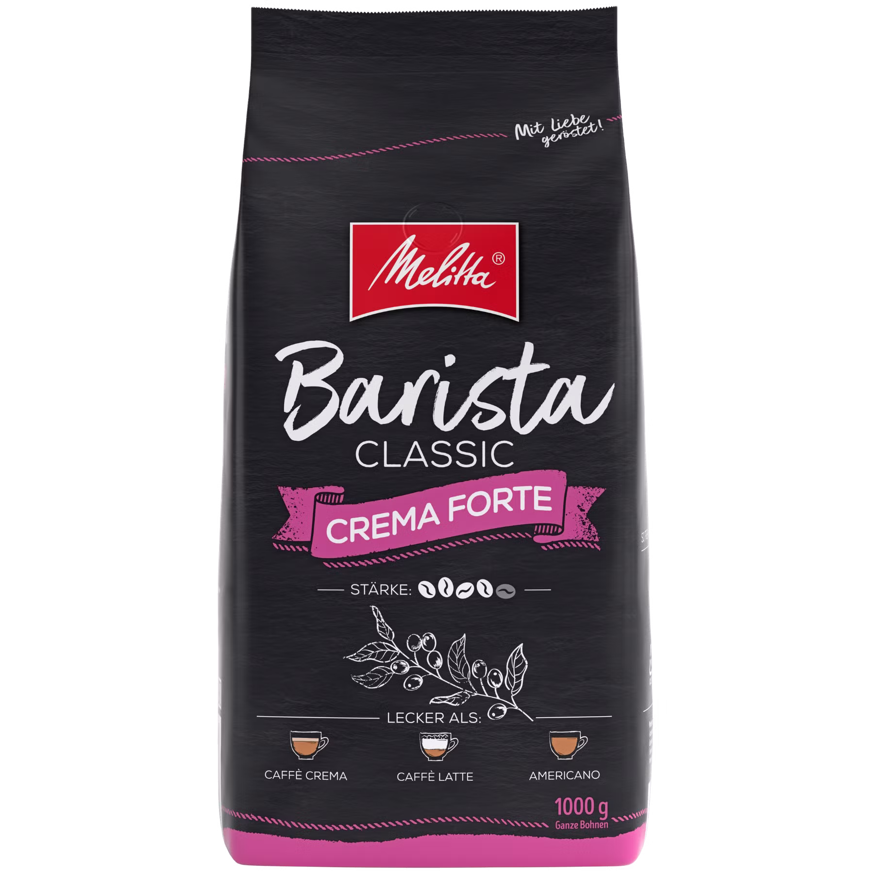 Produktbild von Melitta® Barista Crema Forte Kaffeebohnen 1000g - 2