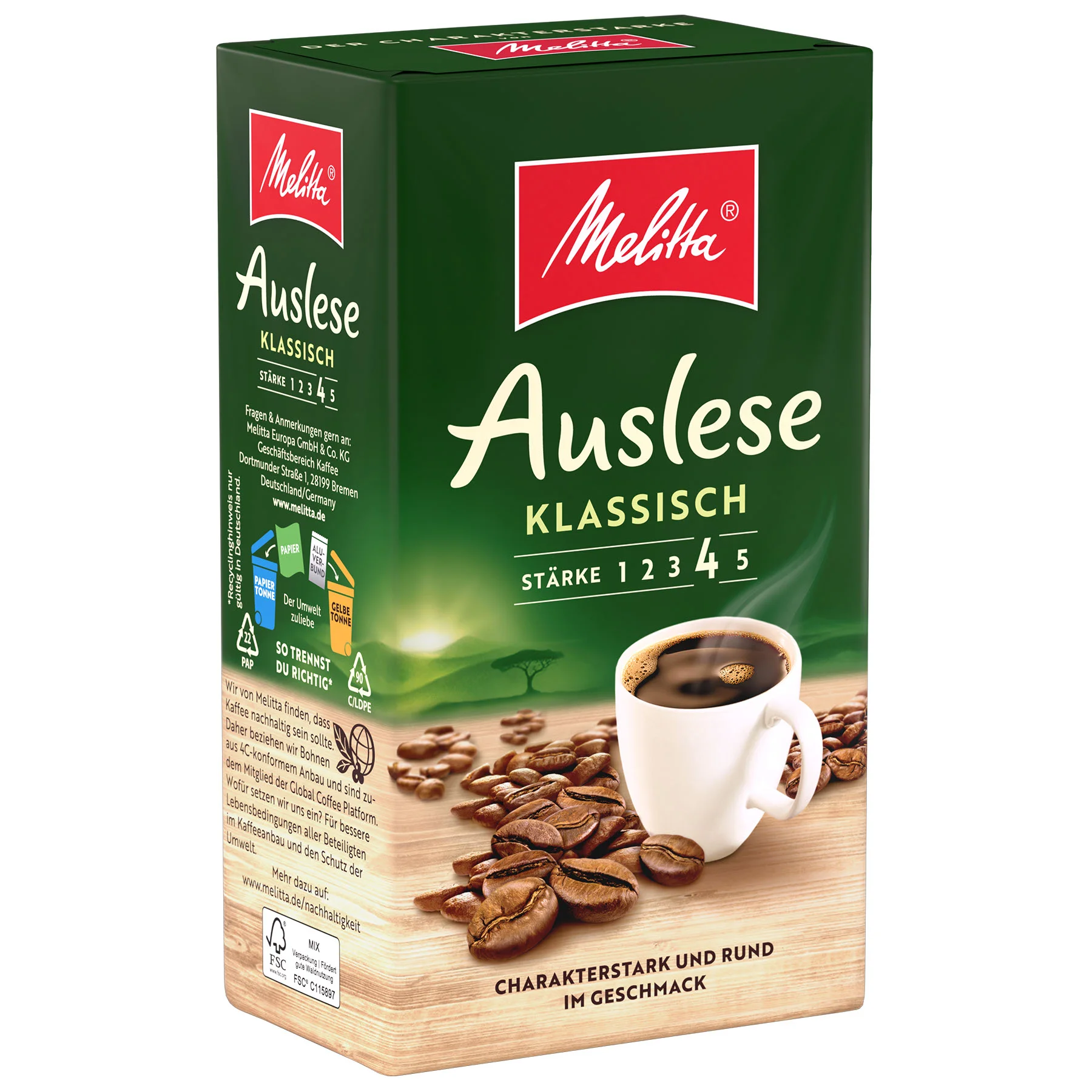 Produktbild von Melitta® Auslese klassisch Filterkaffee 500g - 3
