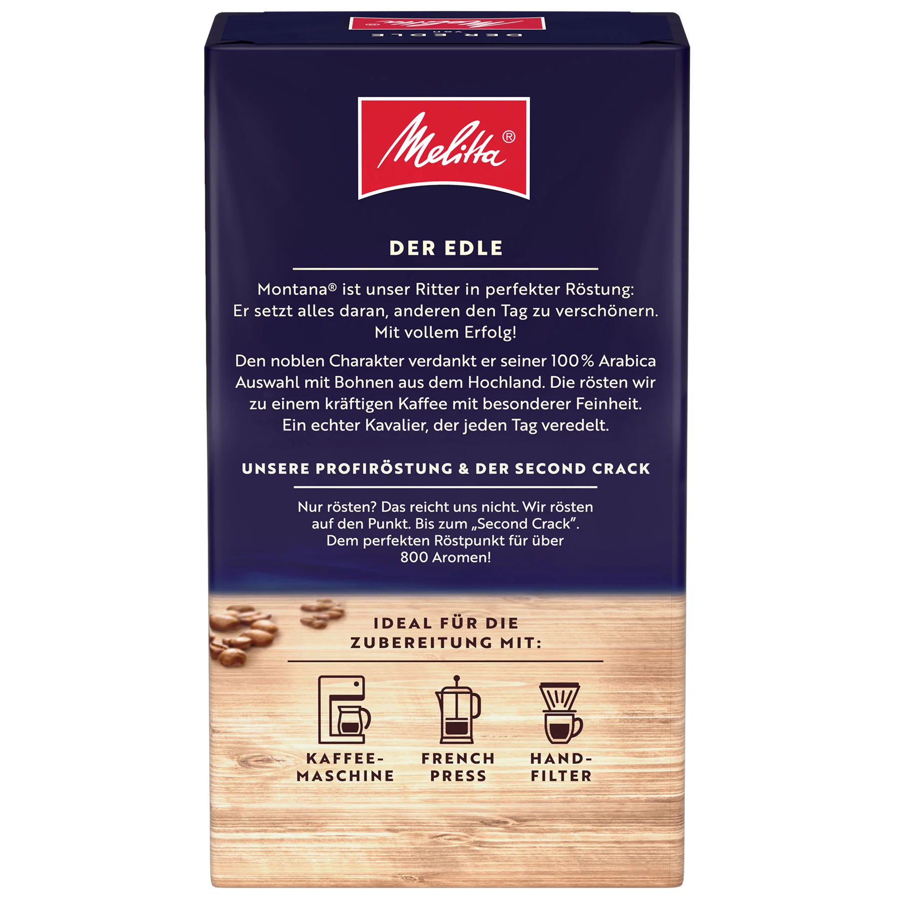 Image du produit Melitta® Montana® Filtre à café 500 g - 3