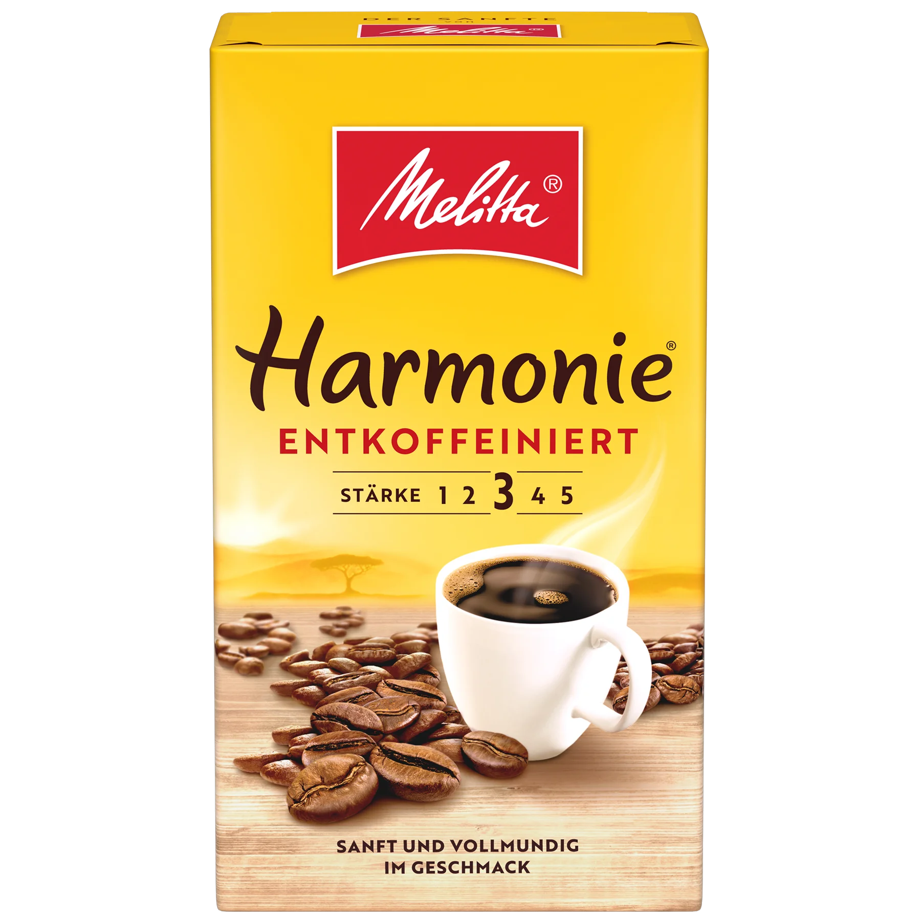 Melitta® Harmonie® entkoffeiniert Produktbild von Melitta® Harmonie® entkoffeiniert Filterkaffee 500g - 3