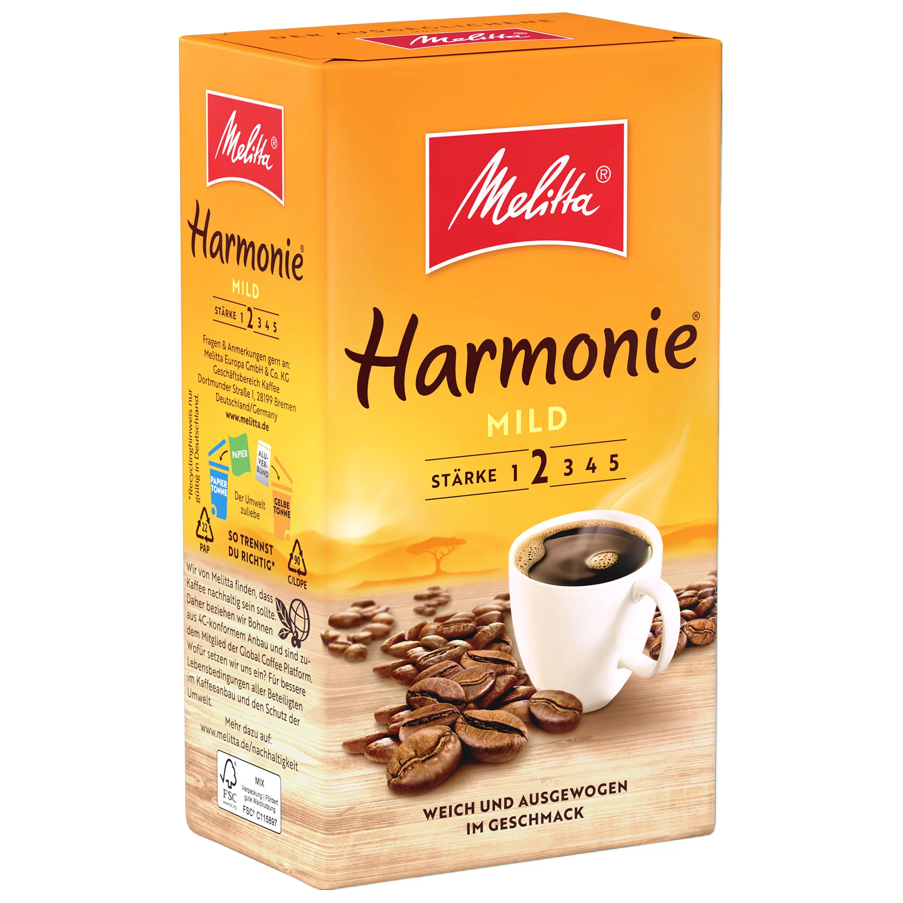 Image du produit Melitta® Harmonie® café filtre doux 500 g - 3