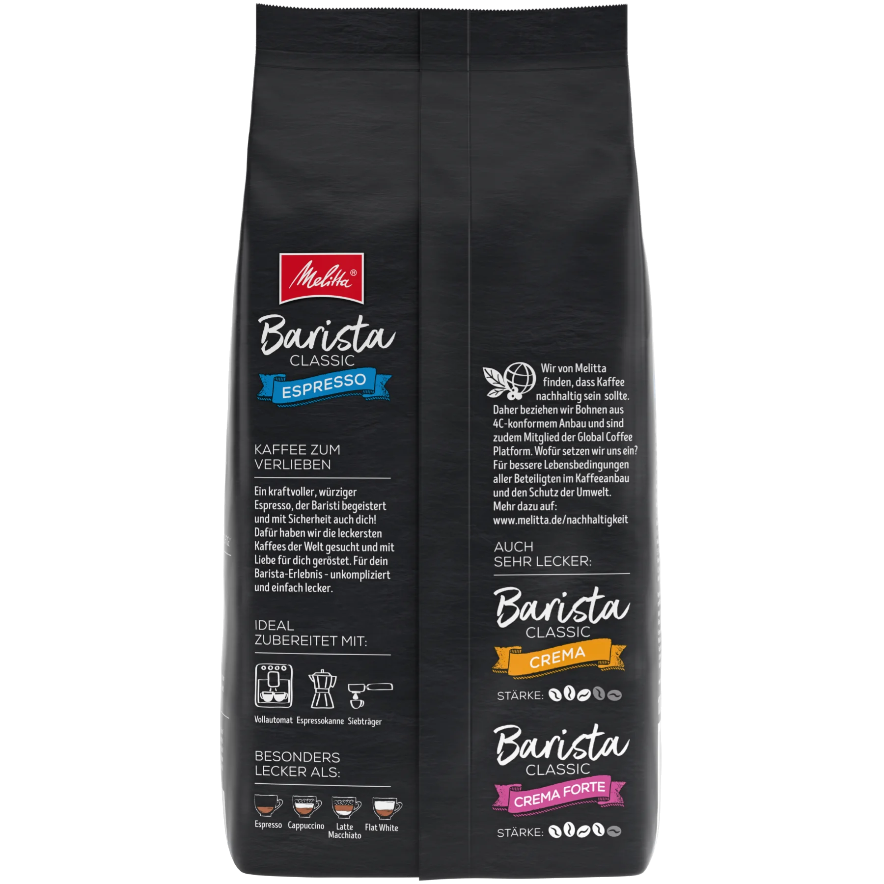 Produktbild von Melitta® Barista Espresso Kaffeebohnen 1000g - 3