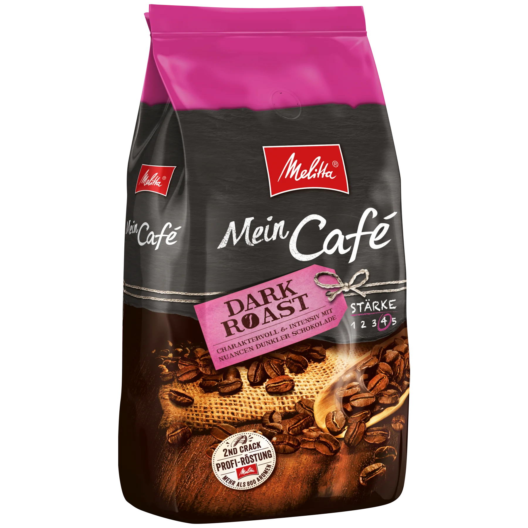 Produktbild von Melitta® Mein Café Dark Roast Kaffeebohnen 1000g - 3