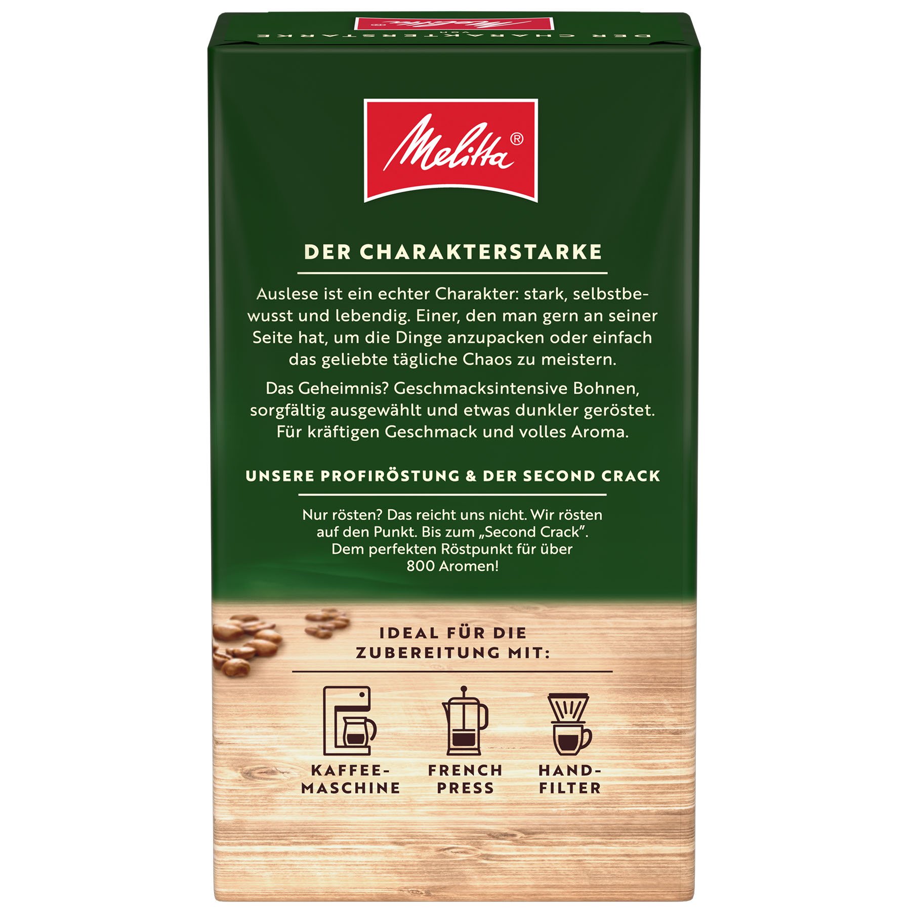 Imagen del producto Melitta® Auslese café filtrado clásico 500g - 3