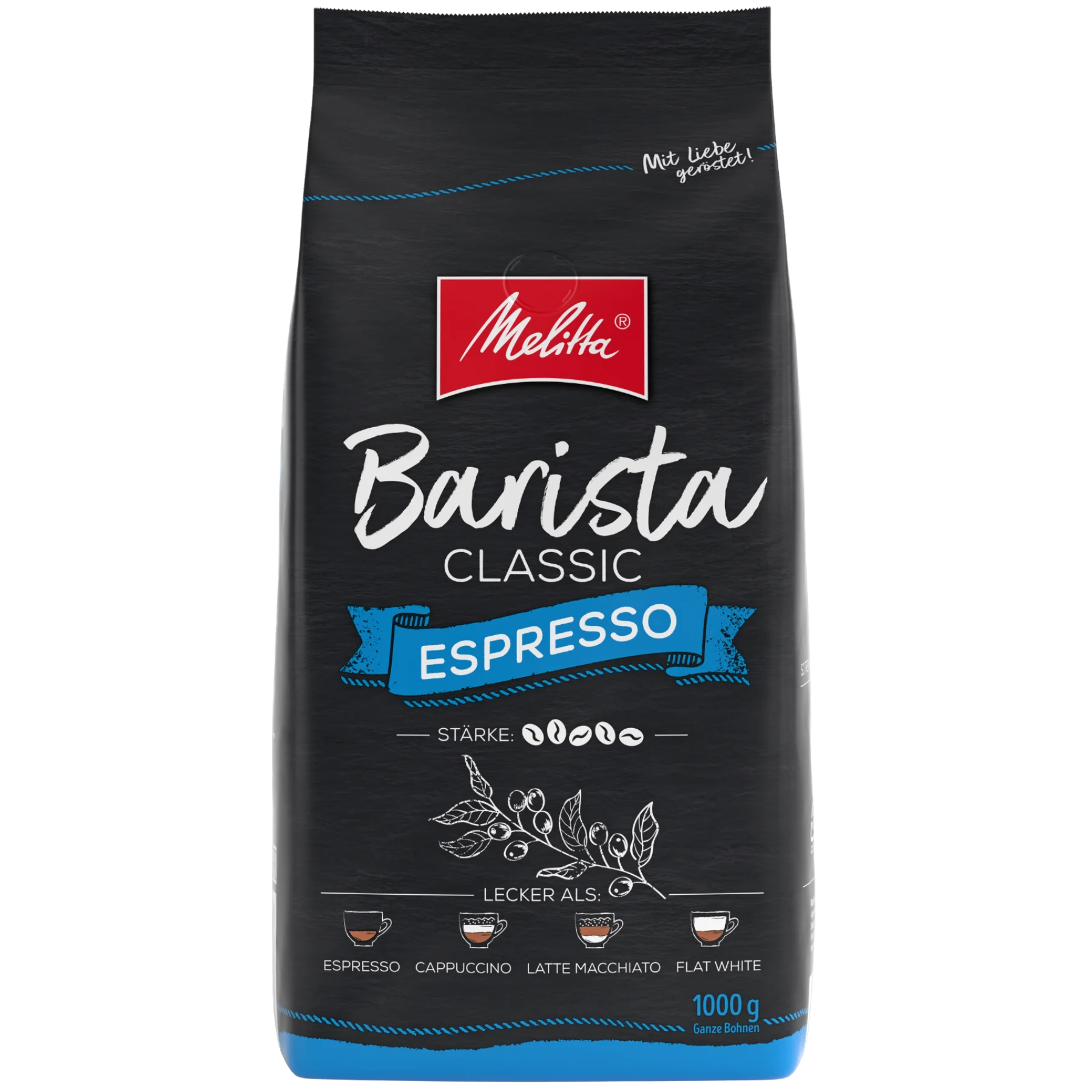 Melitta® Barista Espresso Produktbild von Melitta® Barista Espresso Kaffeebohnen 1000g - 4