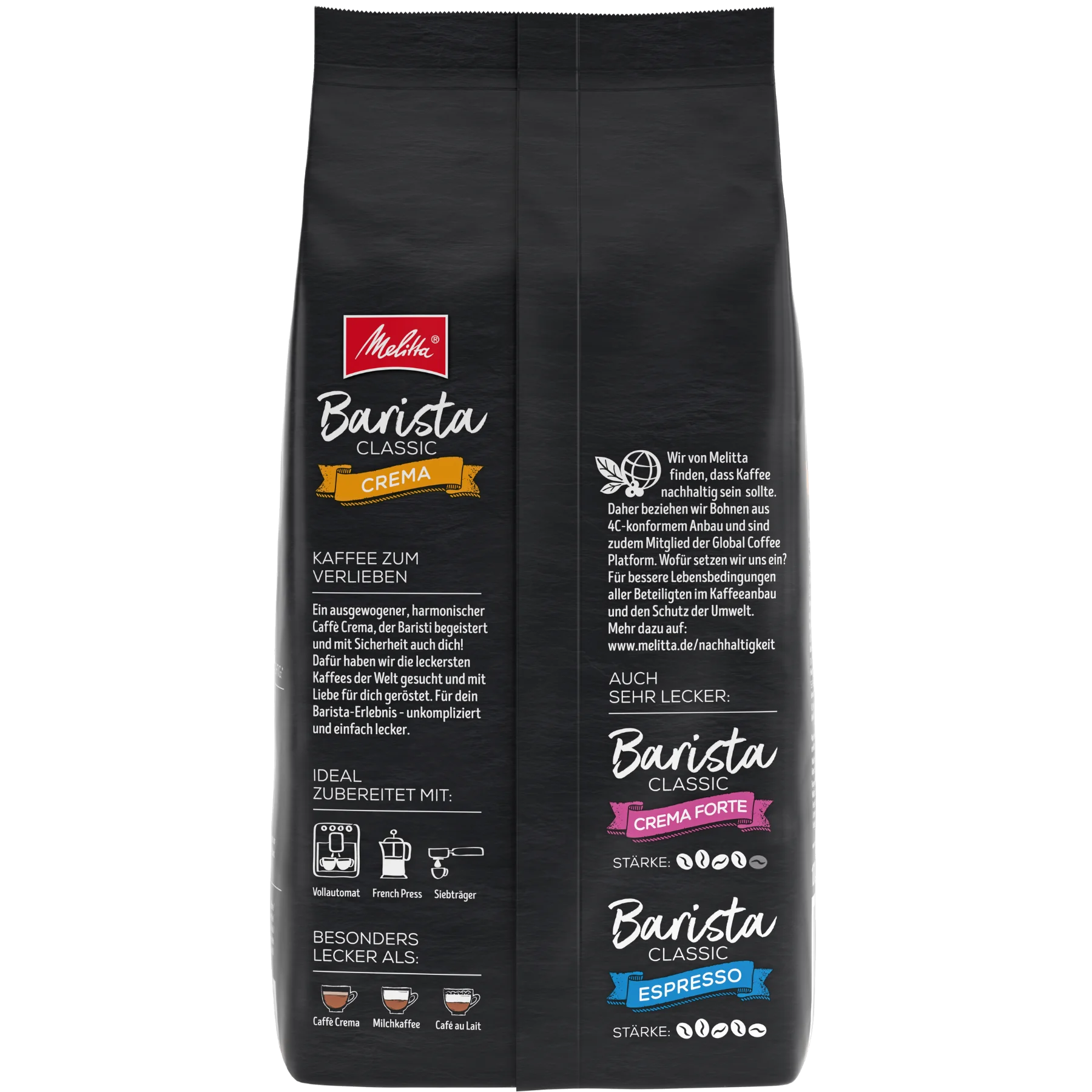 Produktbild von Melitta® Barista Crema Kaffeebohnen 1000g - 6
