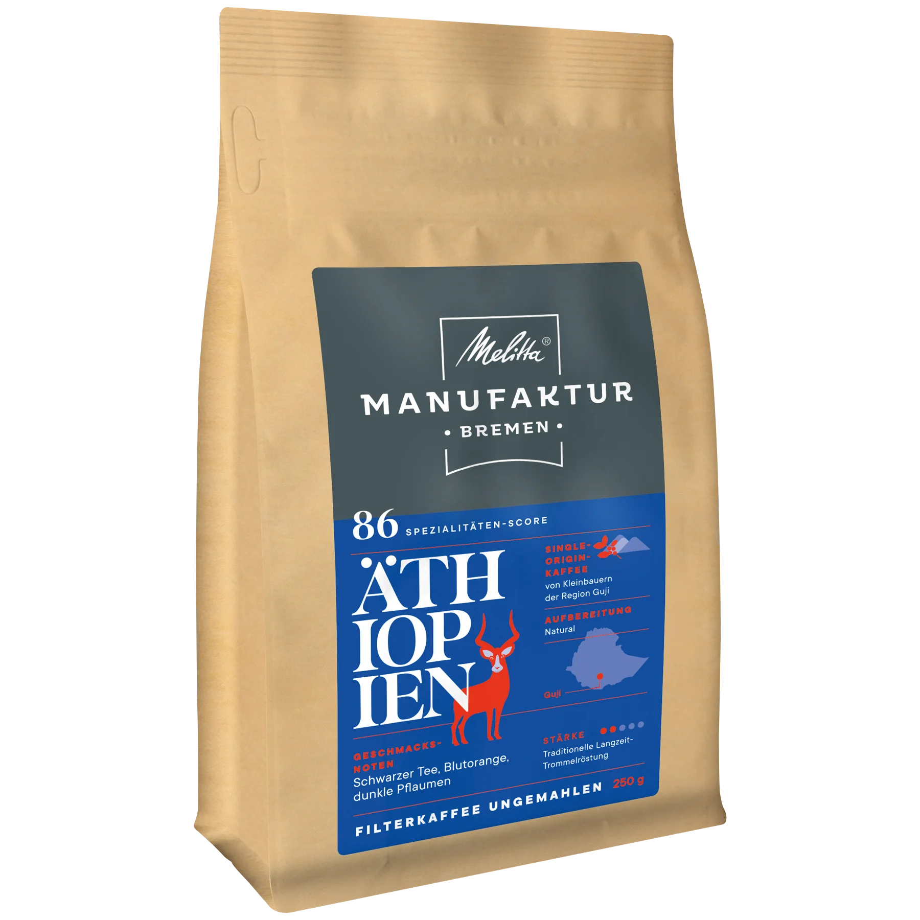 Produktbild von Melitta® Manufaktur-Kaffee Äthiopien Kaffeebohnen 250g - 3