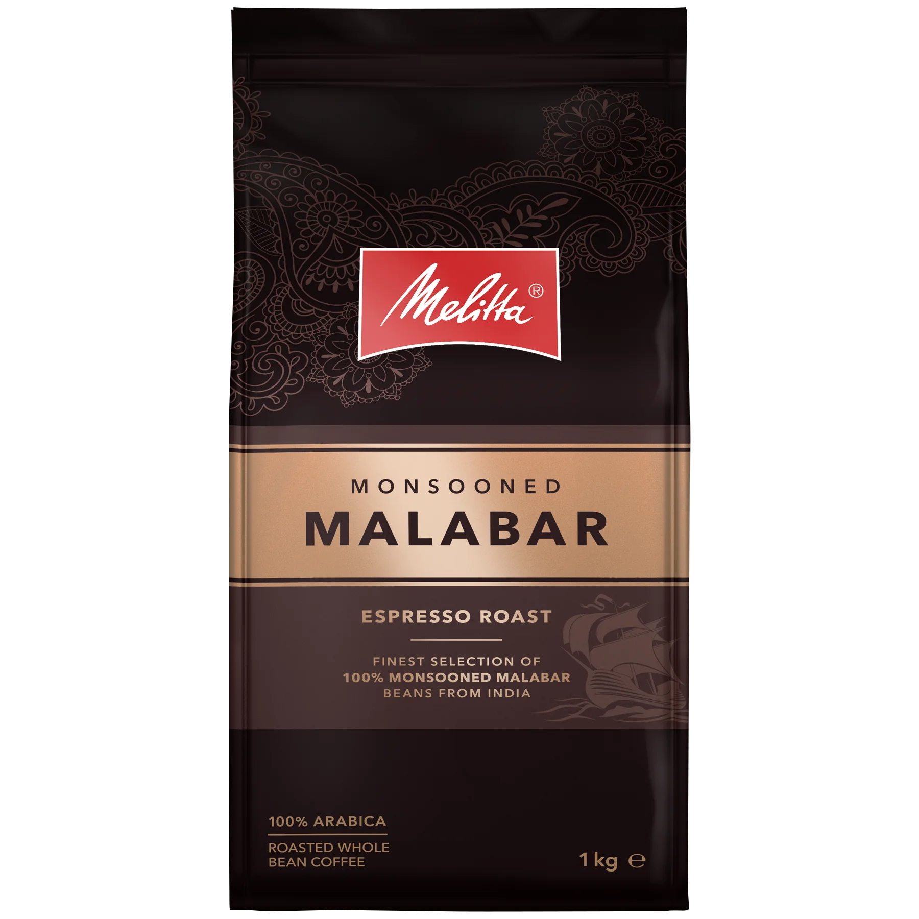 Melitta® Monsooned Malabar Produktbild von Melitta® Monsooned Malabar Kaffeebohnen 1000g - 3