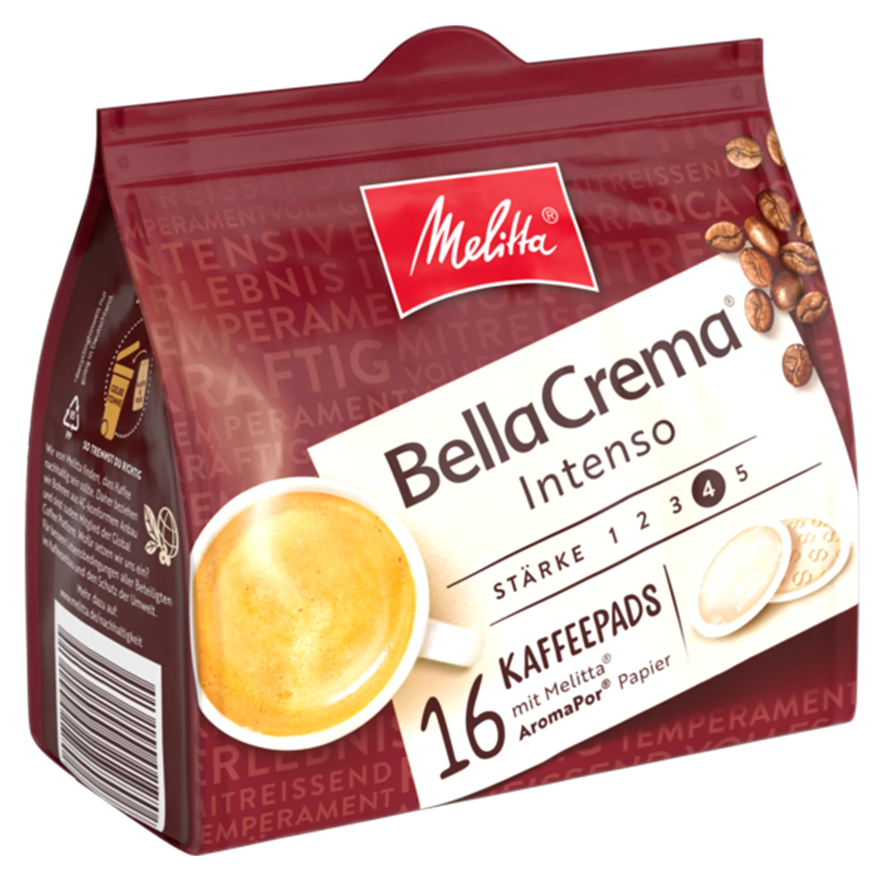 Produktbild von Melitta® BellaCrema® Intenso Kaffeepads - 3