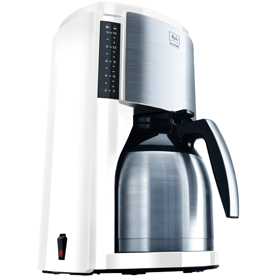 Melitta Cafetière à Filtre avec Verseuse en Verre, Fonction Maintien au Chaud, Sélecteur d’Arôme Melitta Cafetière à Filtre avec Verseuse en Verre, Fonction Maintien au Chaud, Sélecteur d’Arôme