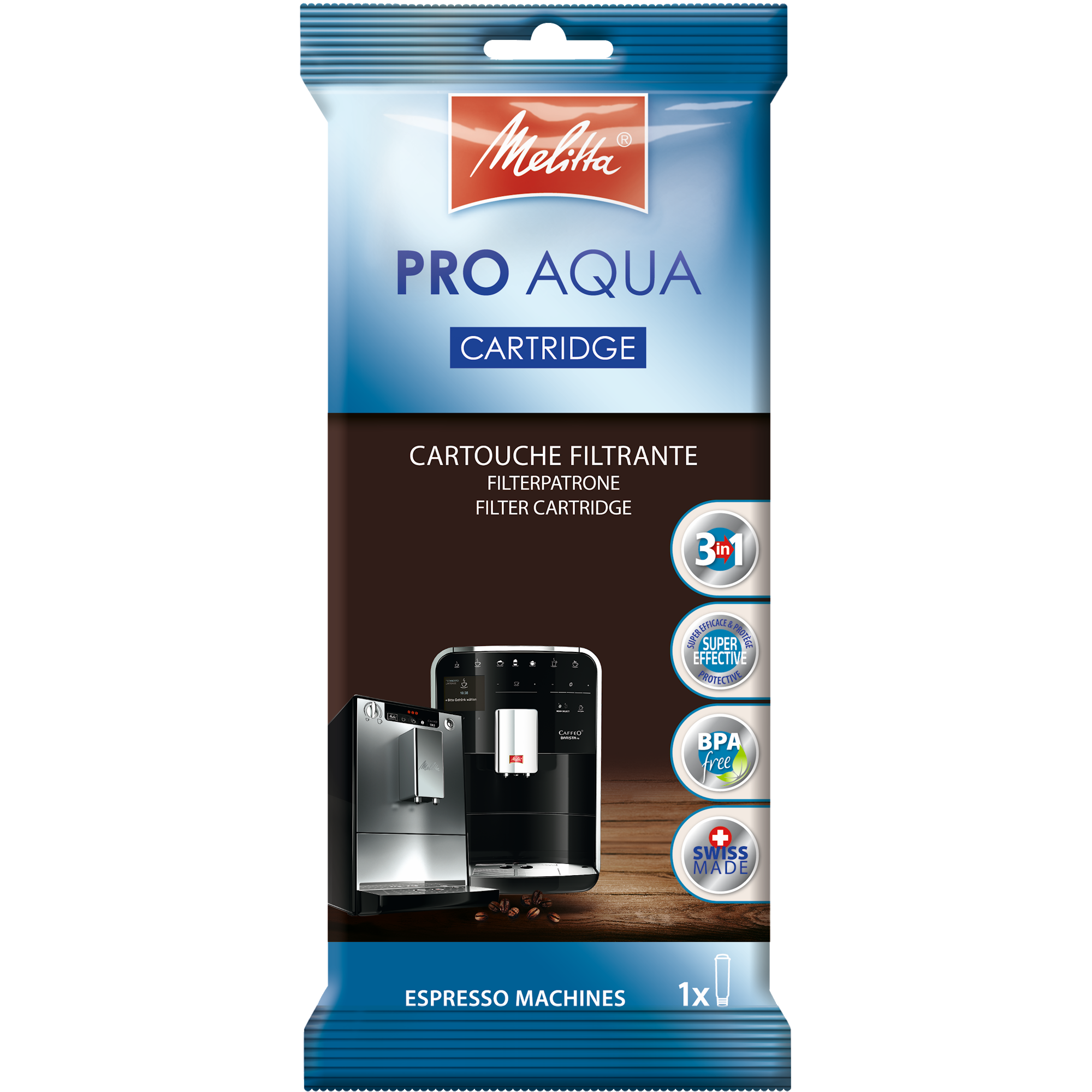 PRO AQUA Filterpatrone für Kaffeevollautomaten