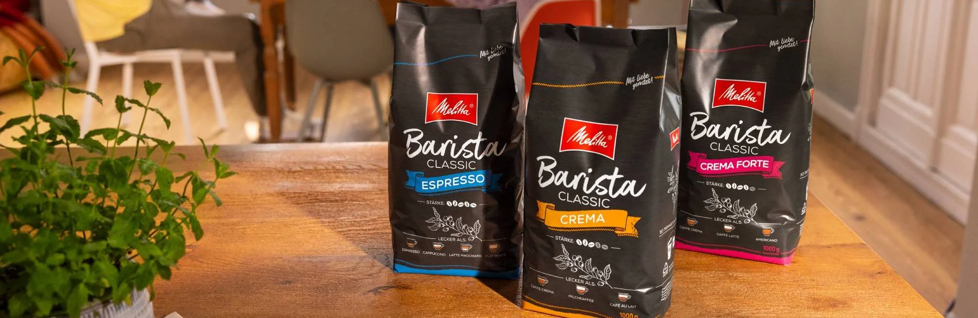 Melitta Barista coffee beans