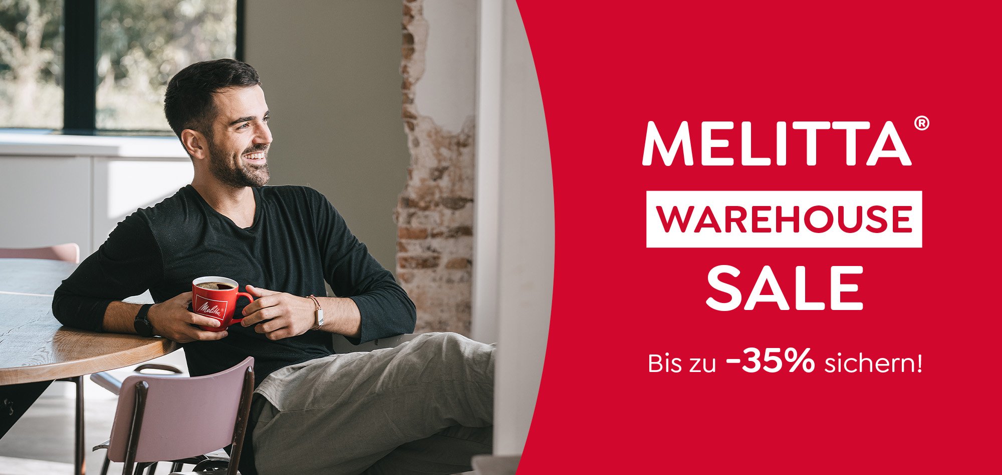 Melitta Warehouse Sale Aktion - bis zu -35% Rabatt sichern