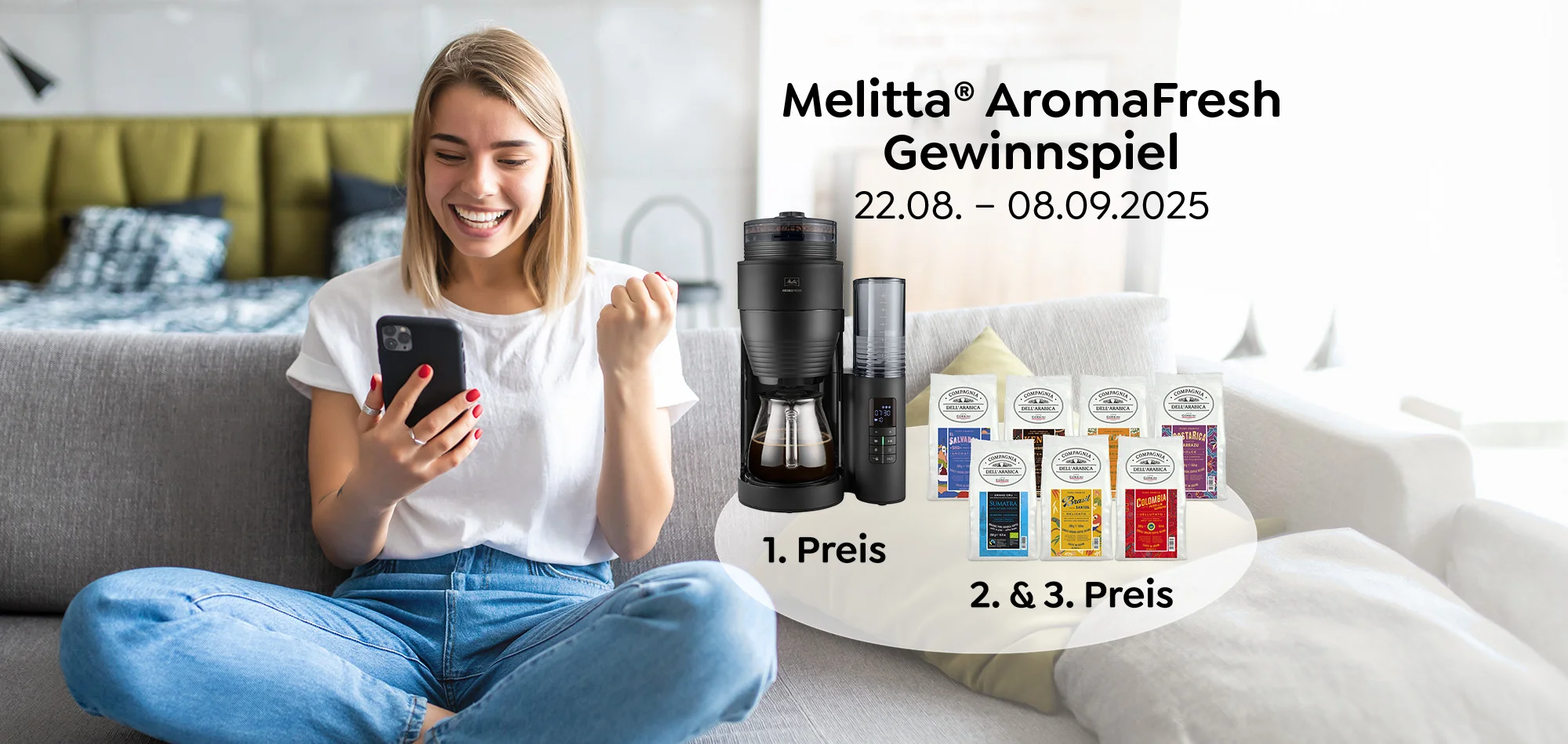 Melitta AromaFresh Gewinnspiel