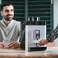 Image du produit de la machine à café entièrement automatique Passione® OT, argent - 1