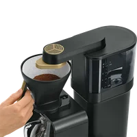 Produktbild von epour® Filterkaffeemaschine, Schwarz-Gold - 4