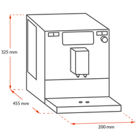 Imagen del producto de la Machines à expresso à grains Solo®, roja - 4