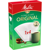 Image du produit Melitta® Original, 1x4®, 80 pièces, sacs filtrants blancs® - 1