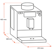 Produktbild von Varianza® CSP, schwarz (Refurbished) Kaffeevollautomat - 2