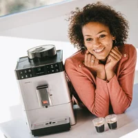 Image du produit de la machine à café entièrement automatique Passione® OT, argent - 2