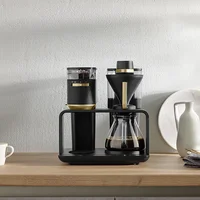 Produktbild av EPOS® filterkaffemaskin med kvarn, svart-guld - 3
