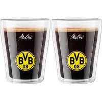 Produktbild von Doppelwandige Kaffee-Gläser BVB  - 1
