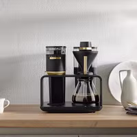 Produktbild von EPOS® Filterkaffeemaschine mit Mahlwerk, Schwarz-Gold - 2